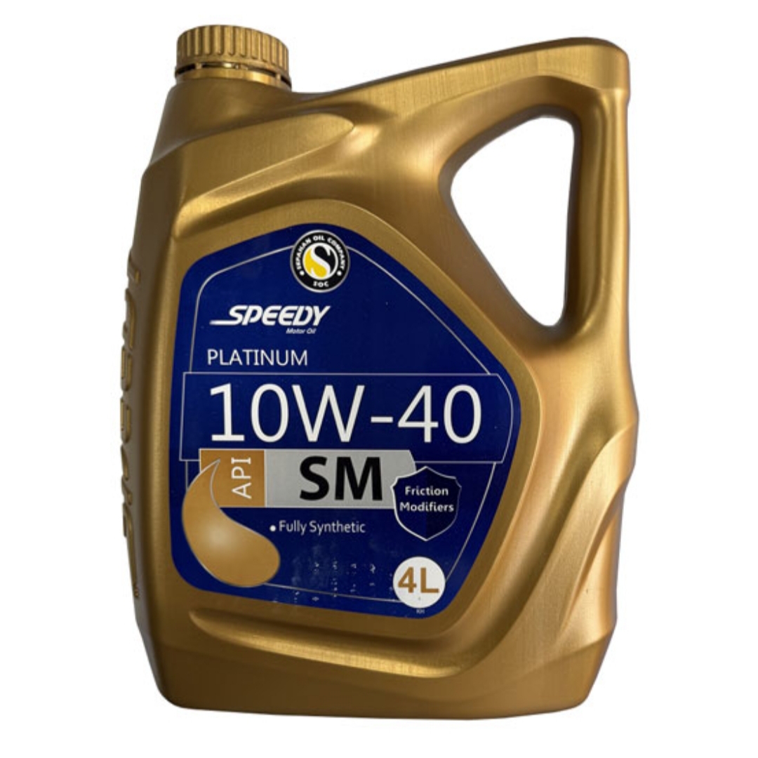 پلاتینیوم اسپیدی (SM 10W40) 4 لیتری پلاستیکی