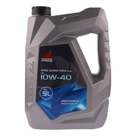 روغن موتور نفت پارس سوپر پایا پلاس ۱۰W40 SL حجم ۵ لیتر
