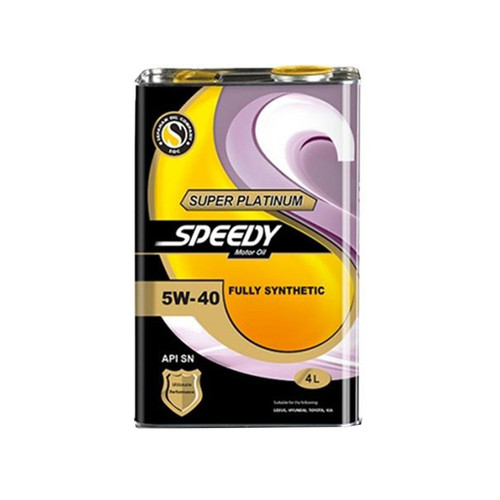 روغن موتور اسپیدی سوپر پلاتینیوم SN 5W40 حجم 4 لیتر